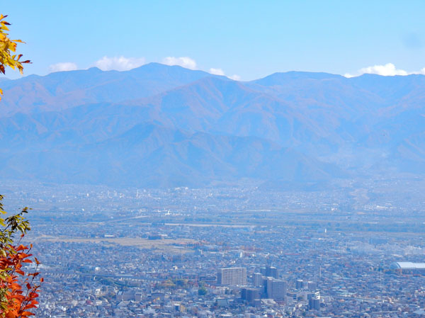 photo：坂田山・地附山から