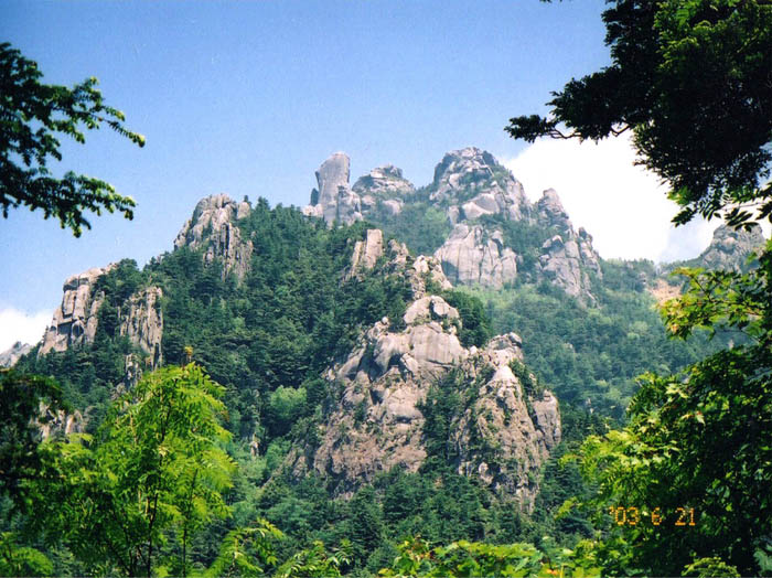 photo：目の前に山頂・瑞牆山