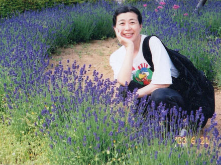 photo：帰り道で出会ったラベンダー・瑞牆山登山