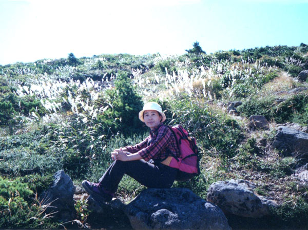photo：お花畑も秋の風景・安達太良山