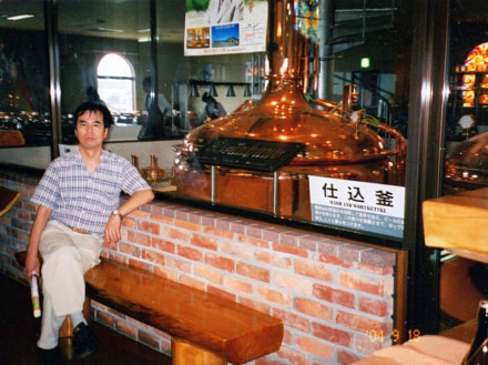 猪苗代地ビール館仕込釜