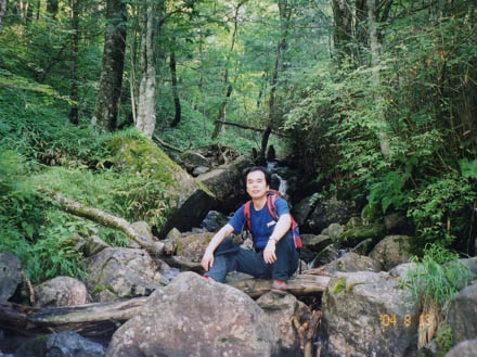 photo：沢で一息・大菩薩嶺