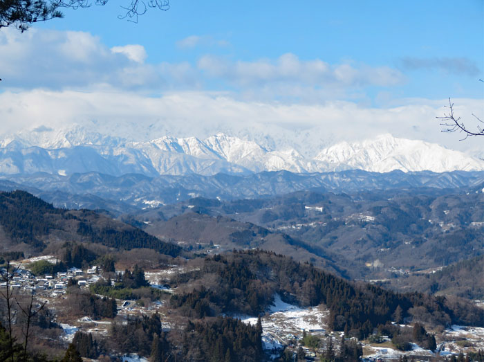 photo：北アルプス唐松岳方面・茶臼山から