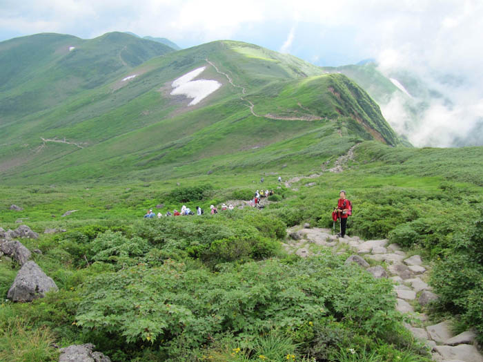 photo：月山山頂部からの雄大な景色