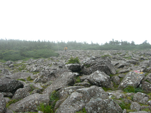 photo：迷子になりそうな天狗岩・西吾妻山登山