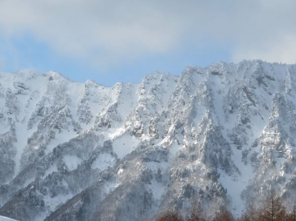 photo：戸隠山・戸隠スキー場から