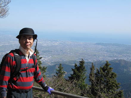 photo：相模平野と太平洋・大山山頂