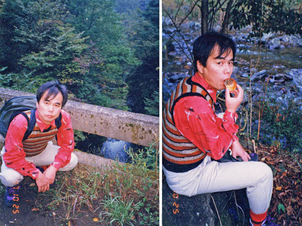 photo：河原で腹ごしらえ・丹沢山