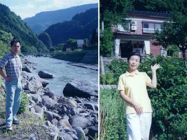 photo 中津川のほとりで２泊・秋山郷