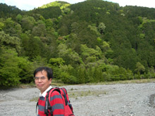 photo 中津川の新緑