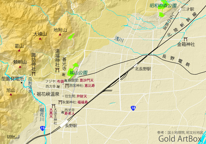 photo：長野市街地地図