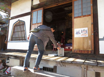 photo：妙法寺にて・長野市内