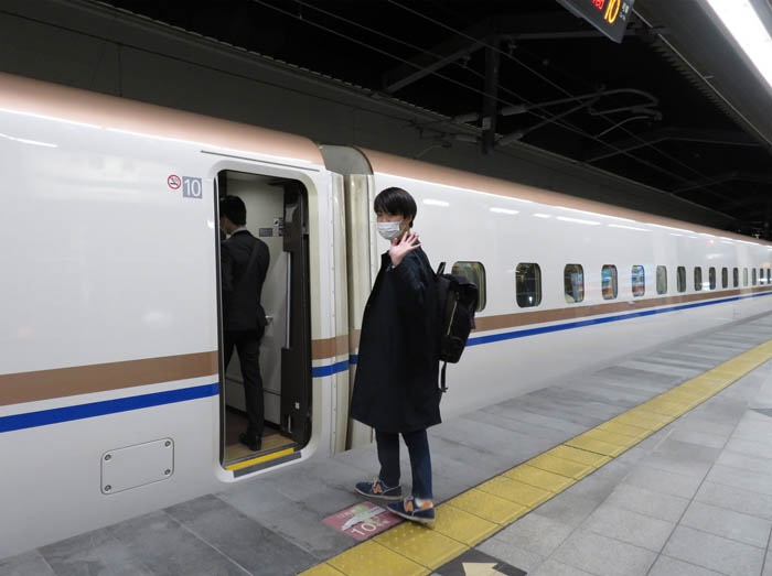 photo：北陸新幹線長野駅上り線ホーム
