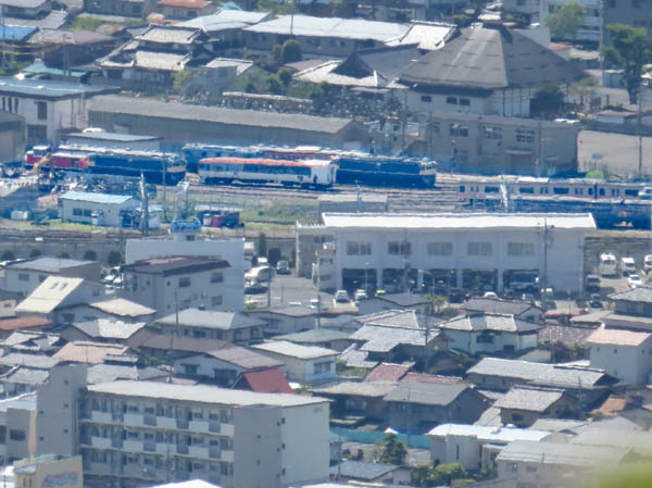 photo：地附山からJR長野C