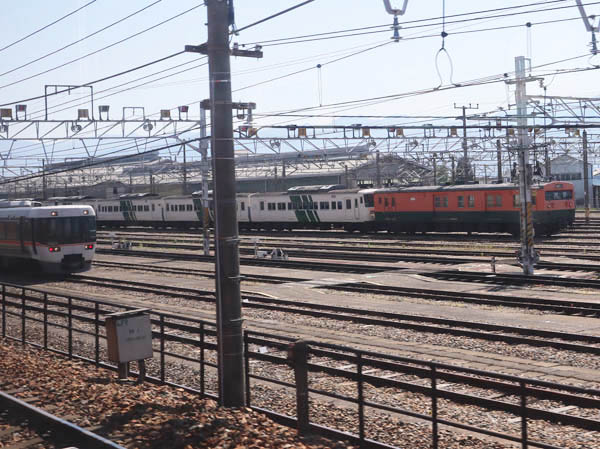 photo：185系：JR長野車両センター
